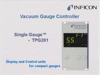 INFICON  TPG261/TPG262  Single/ Dual  Gauge Controller